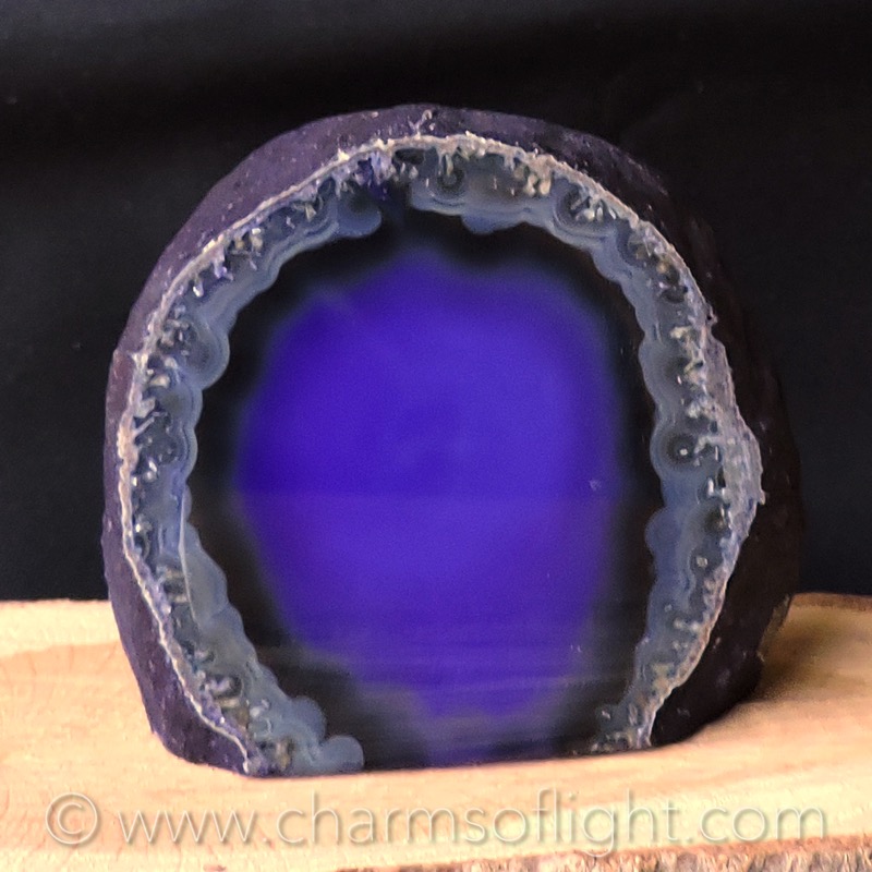 Agate Nodule - Purple